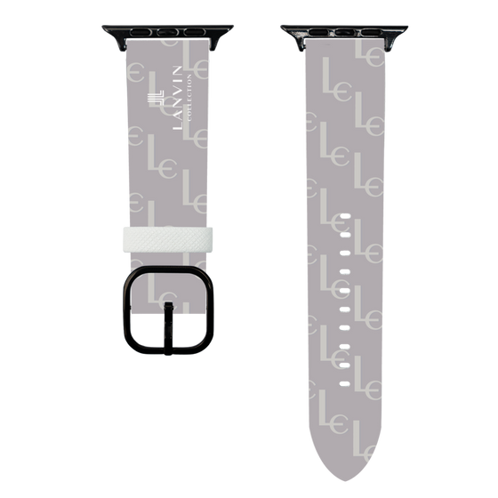 スマートウォッチレザーバンド［ LANVIN COLLECTION - ジオメトリック ］