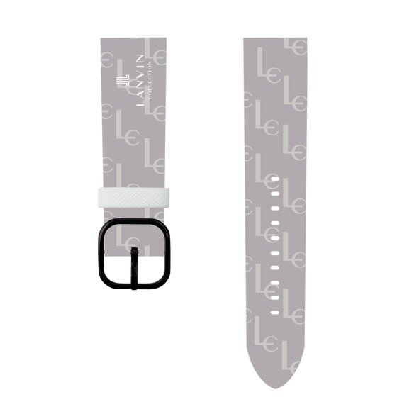 スマートウォッチレザーバンド［ LANVIN COLLECTION - ジオメトリック ］