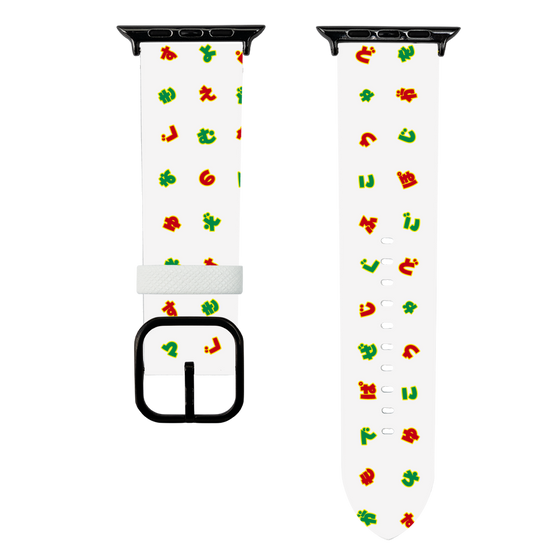 スマートウォッチレザーバンド［ カルビー - じゃがりこフォント ］