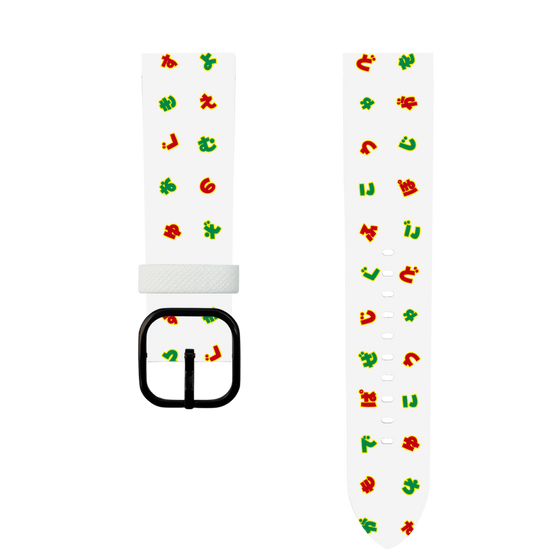 スマートウォッチレザーバンド［ カルビー - じゃがりこフォント ］