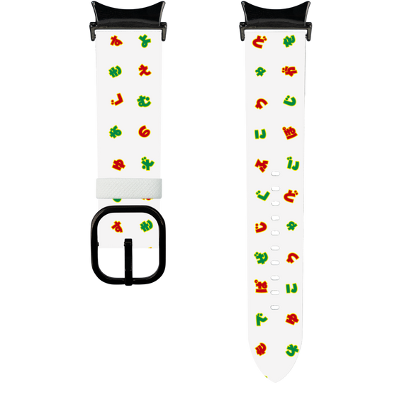 スマートウォッチレザーバンド［ カルビー - じゃがりこフォント ］