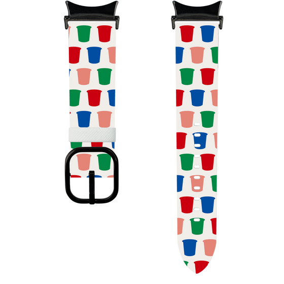 スマートウォッチレザーバンド［ カルビー - じゃがりこパッケージ - シルエット ］