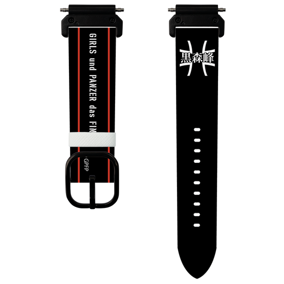 スマートウォッチレザーバンド［ ガールズ＆パンツァー - 黒森峰女学園 ］