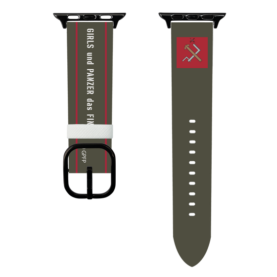 スマートウォッチレザーバンド［ ガールズ＆パンツァー - プラウダ高校 ］