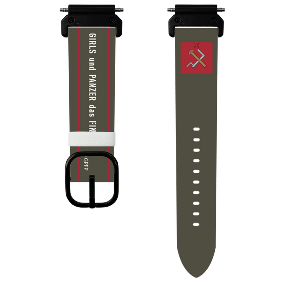 スマートウォッチレザーバンド［ ガールズ＆パンツァー - プラウダ高校 ］