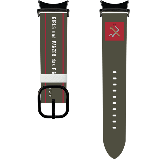 スマートウォッチレザーバンド［ ガールズ＆パンツァー - プラウダ高校 ］