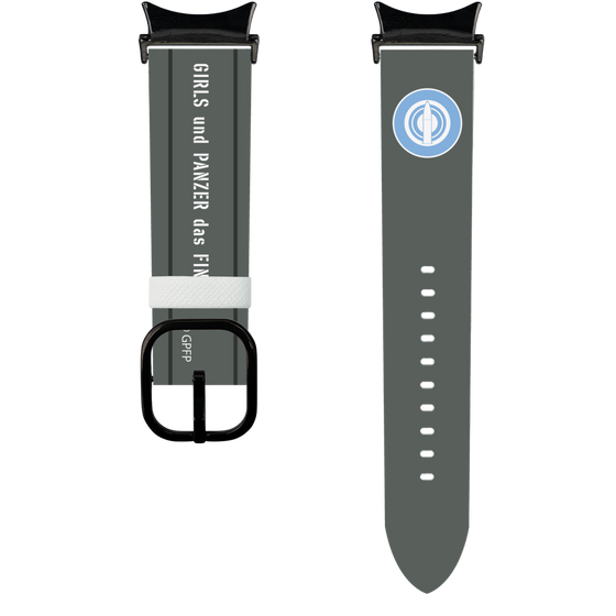 スマートウォッチレザーバンド［ ガールズ＆パンツァー - 大学選抜チーム ］