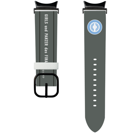 スマートウォッチレザーバンド［ ガールズ＆パンツァー - 大学選抜チーム ］