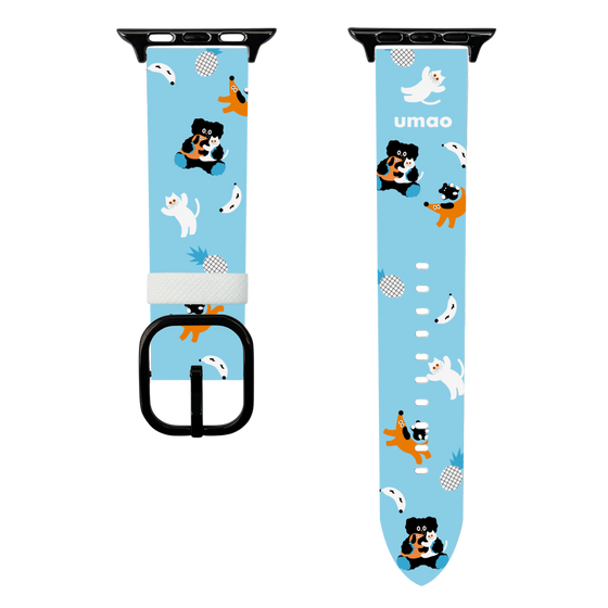 スマートウォッチレザーバンド［ umao - 動物 ］
