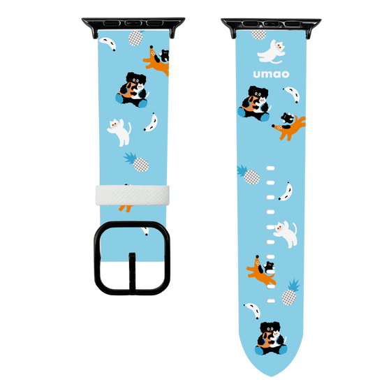 スマートウォッチレザーバンド［ umao - 動物 ］