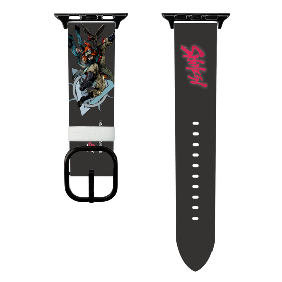 スマートウォッチレザーバンド［ 鉄拳 - シャヒーン ］