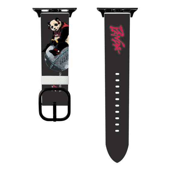 スマートウォッチレザーバンド［ 鉄拳 - パンダ ］