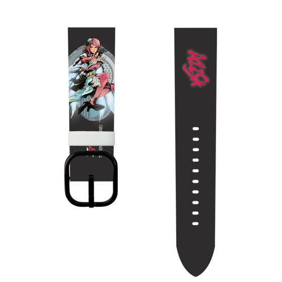 スマートウォッチレザーバンド［ 鉄拳 - アリサ・ボスコノビッチ ］