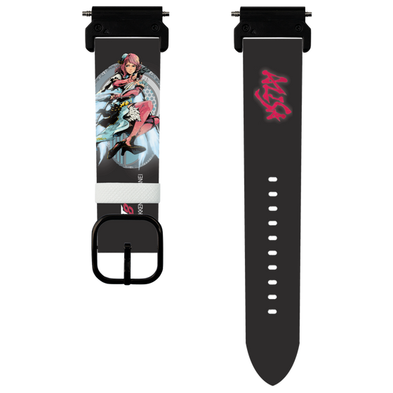スマートウォッチレザーバンド［ 鉄拳 - アリサ・ボスコノビッチ ］