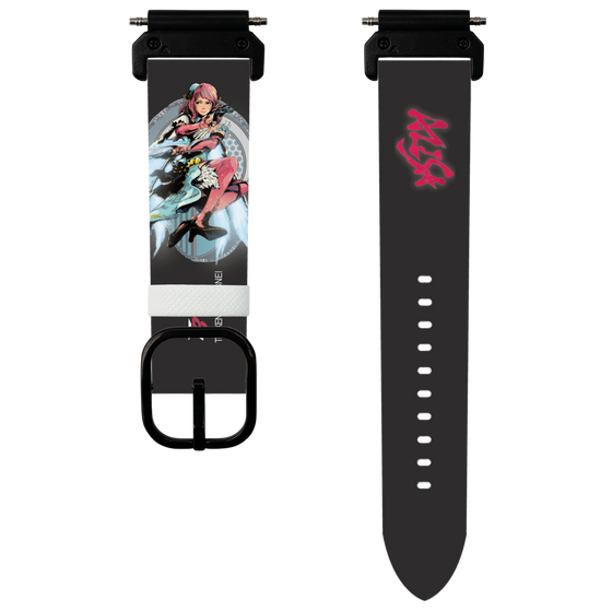 スマートウォッチレザーバンド［ 鉄拳 - アリサ・ボスコノビッチ ］