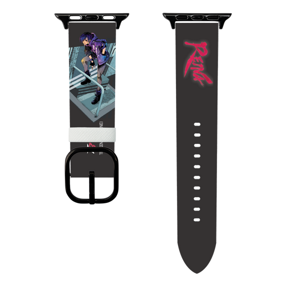 スマートウォッチレザーバンド［ 鉄拳 - 麗奈 ］