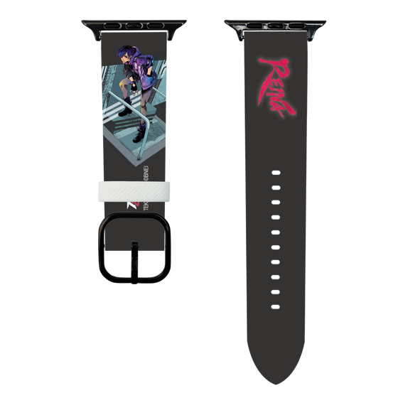 スマートウォッチレザーバンド［ 鉄拳 - 麗奈 ］