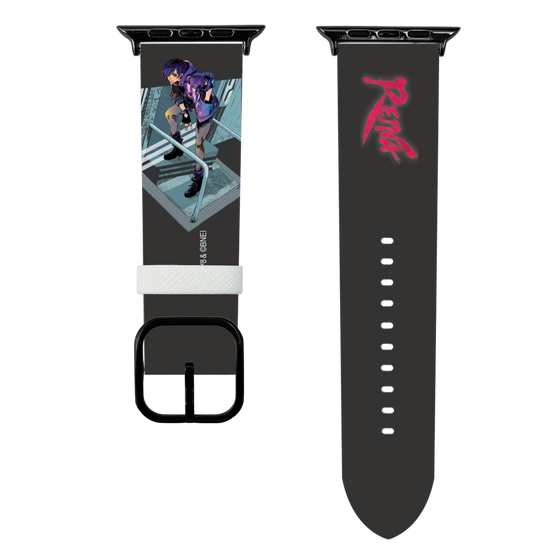 スマートウォッチレザーバンド［ 鉄拳 - 麗奈 ］