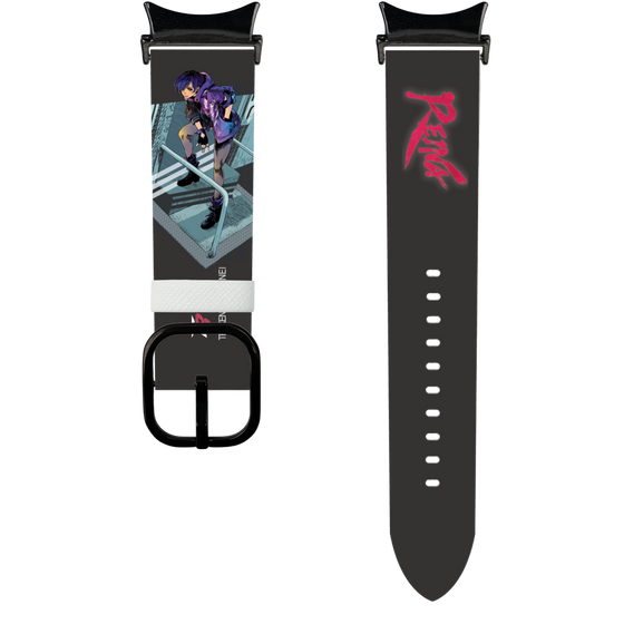 スマートウォッチレザーバンド［ 鉄拳 - 麗奈 ］