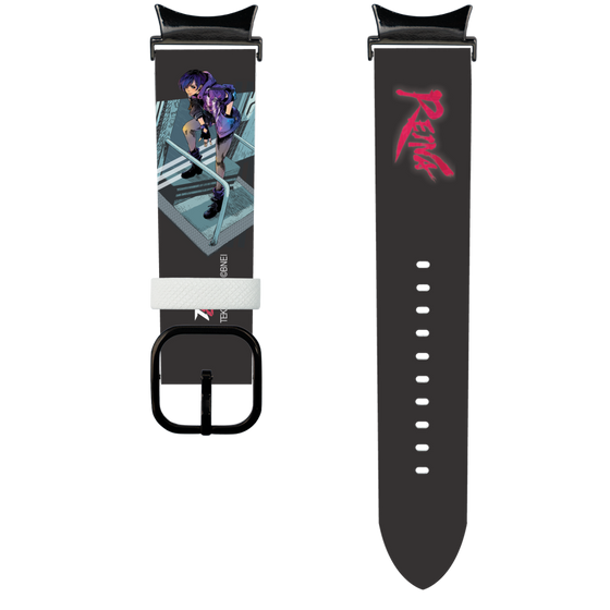 スマートウォッチレザーバンド［ 鉄拳 - 麗奈 ］