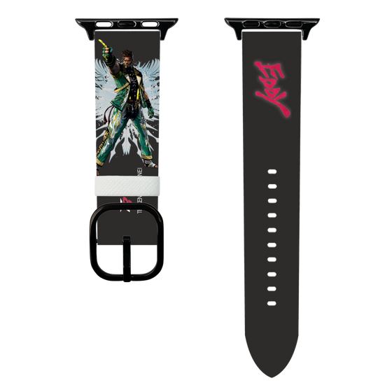 スマートウォッチレザーバンド［ 鉄拳 - エディ・ゴルド ］