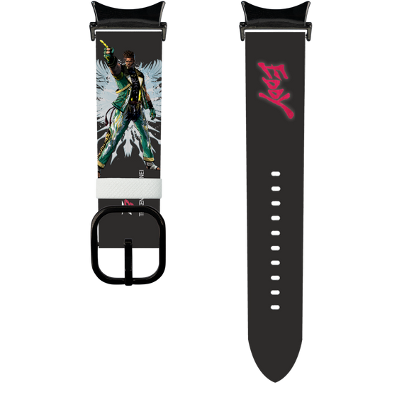 スマートウォッチレザーバンド［ 鉄拳 - エディ・ゴルド ］