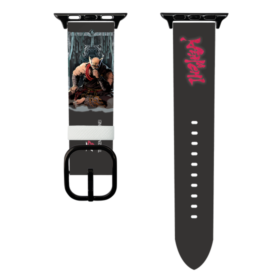 スマートウォッチレザーバンド［ 鉄拳 - 三島 平八 ］