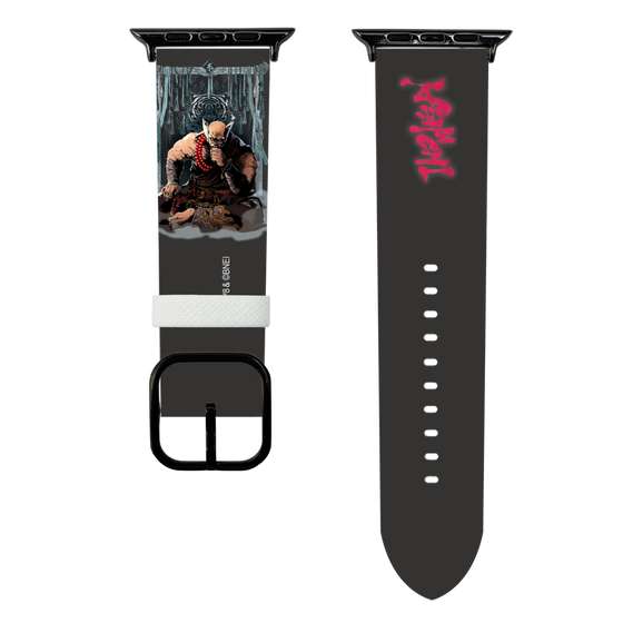 スマートウォッチレザーバンド［ 鉄拳 - 三島 平八 ］