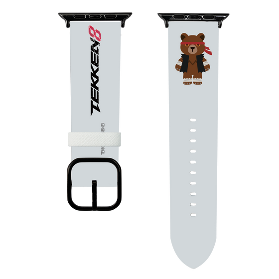 スマートウォッチレザーバンド［ 鉄拳 - ちびキャラ - クマ ］