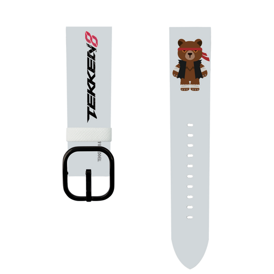 スマートウォッチレザーバンド［ 鉄拳 - ちびキャラ - クマ ］