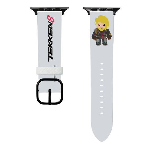 スマートウォッチレザーバンド［ 鉄拳 - ちびキャラ - ポール・フェニックス ］