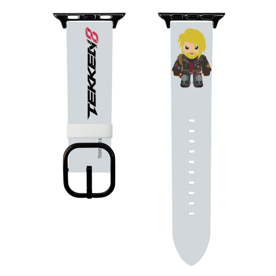 スマートウォッチレザーバンド［ 鉄拳 - ちびキャラ - ポール・フェニックス ］