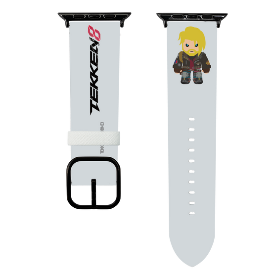 スマートウォッチレザーバンド［ 鉄拳 - ちびキャラ - ポール・フェニックス ］