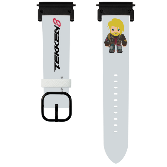 スマートウォッチレザーバンド［ 鉄拳 - ちびキャラ - ポール・フェニックス ］