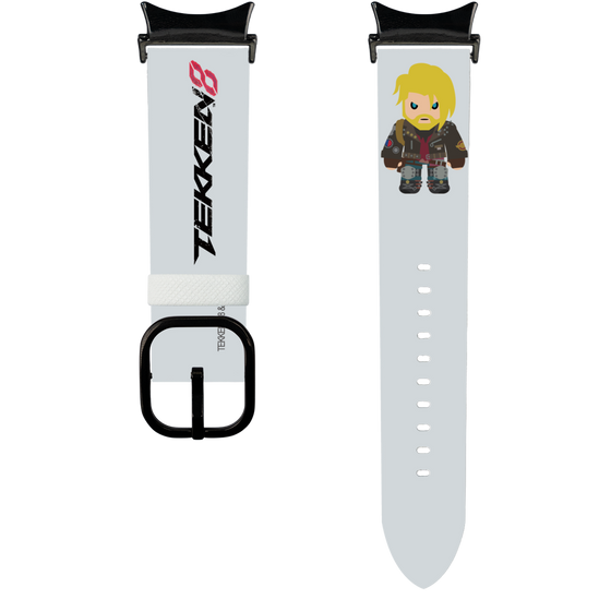 スマートウォッチレザーバンド［ 鉄拳 - ちびキャラ - ポール・フェニックス ］