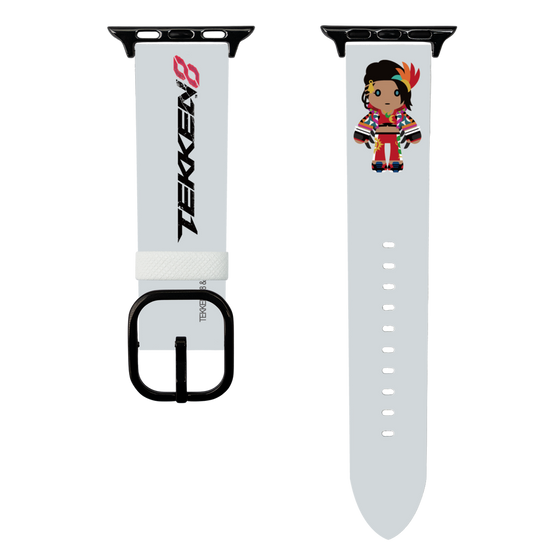 スマートウォッチレザーバンド［ 鉄拳 - ちびキャラ - アズセナ・ミラグロス・オルティス・カスティーリョ ］