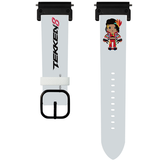 スマートウォッチレザーバンド［ 鉄拳 - ちびキャラ - アズセナ・ミラグロス・オルティス・カスティーリョ ］