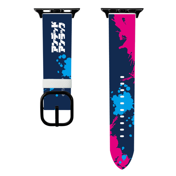 スマートウォッチレザーバンド［ アンデッドアンラック - ロゴ ］