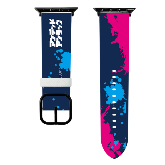 スマートウォッチレザーバンド［ アンデッドアンラック - ロゴ ］