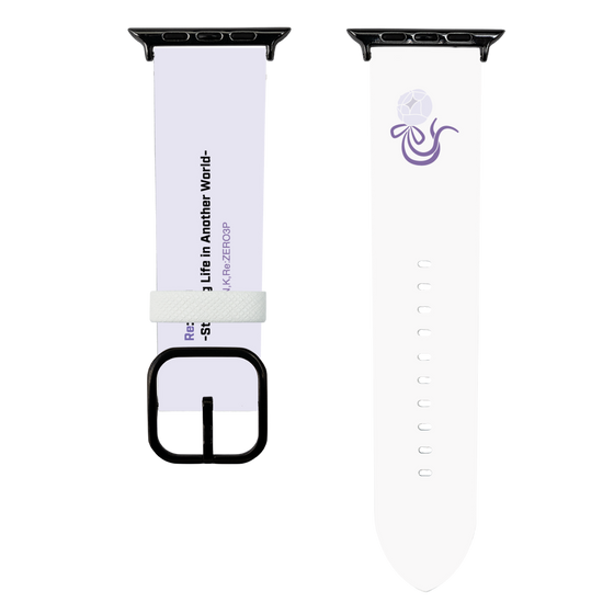スマートウォッチレザーバンド［ Re:ゼロから始める異世界生活 - エミリア - モチーフ ］