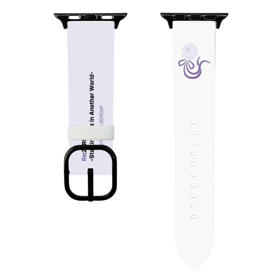 スマートウォッチレザーバンド［ Re:ゼロから始める異世界生活 - エミリア - モチーフ ］