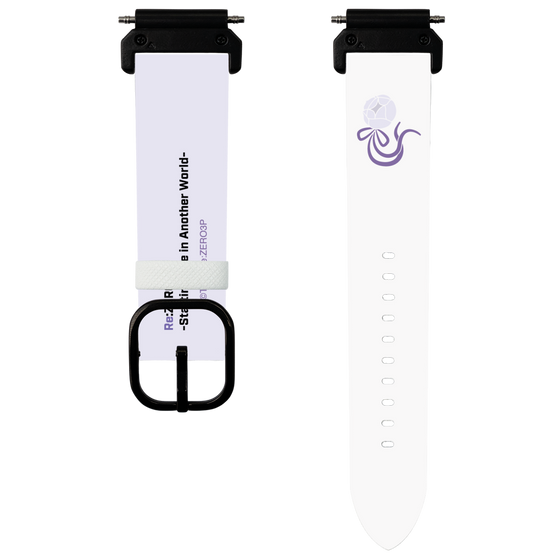 スマートウォッチレザーバンド［ Re:ゼロから始める異世界生活 - エミリア - モチーフ ］