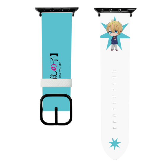 スマートウォッチレザーバンド［ 【推しの子】 - アクア - ミニキャラ ］