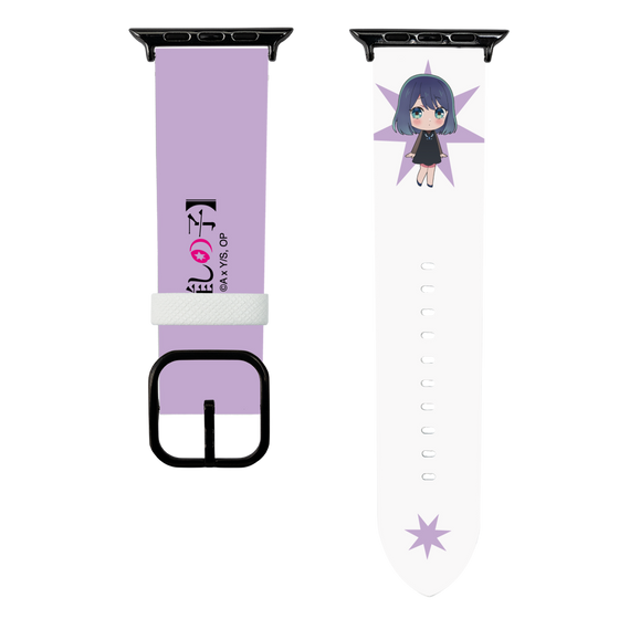 スマートウォッチレザーバンド［ 【推しの子】 - 黒川あかね - ミニキャラ ］