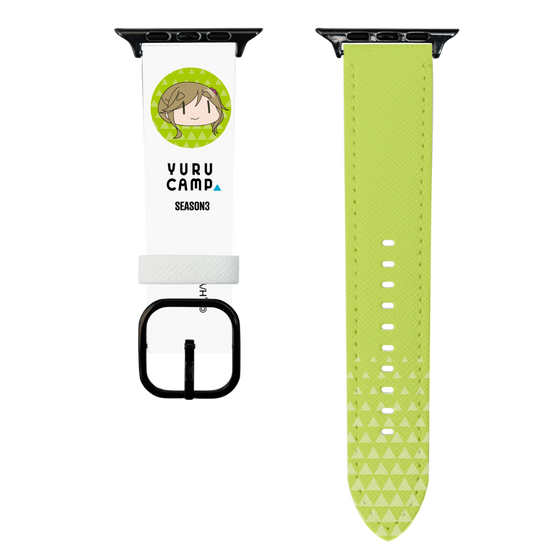 スマートウォッチレザーバンド［ 『ゆるキャン△ SEASON3』- 犬山 あおい - アイコン ］