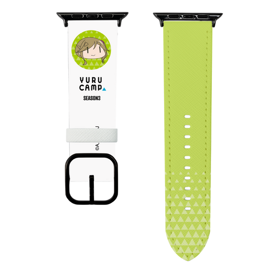 スマートウォッチレザーバンド［ 『ゆるキャン△ SEASON3』- 犬山 あおい - アイコン ］
