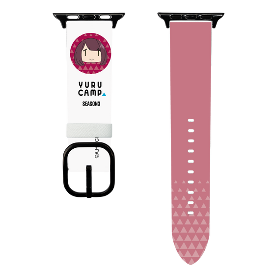 スマートウォッチレザーバンド［ 『ゆるキャン△ SEASON3』- 土岐 綾乃 - アイコン ］