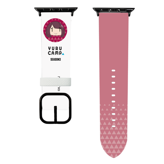 スマートウォッチレザーバンド［ 『ゆるキャン△ SEASON3』- 土岐 綾乃 - アイコン ］