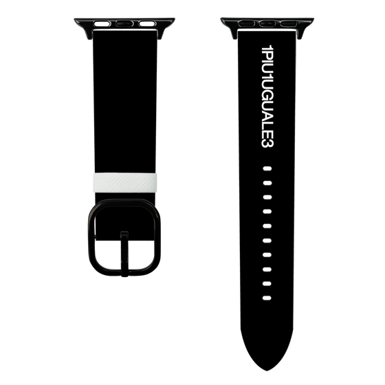 スマートウォッチレザーバンド［ 1PIU1UGUALE3 - ロゴ ］