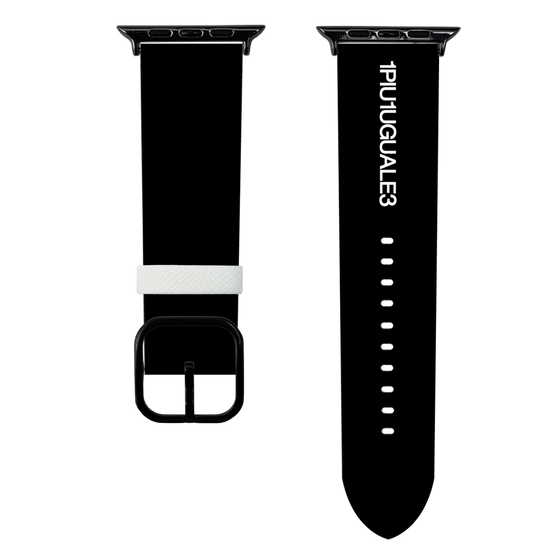 スマートウォッチレザーバンド［ 1PIU1UGUALE3 - ロゴ ］